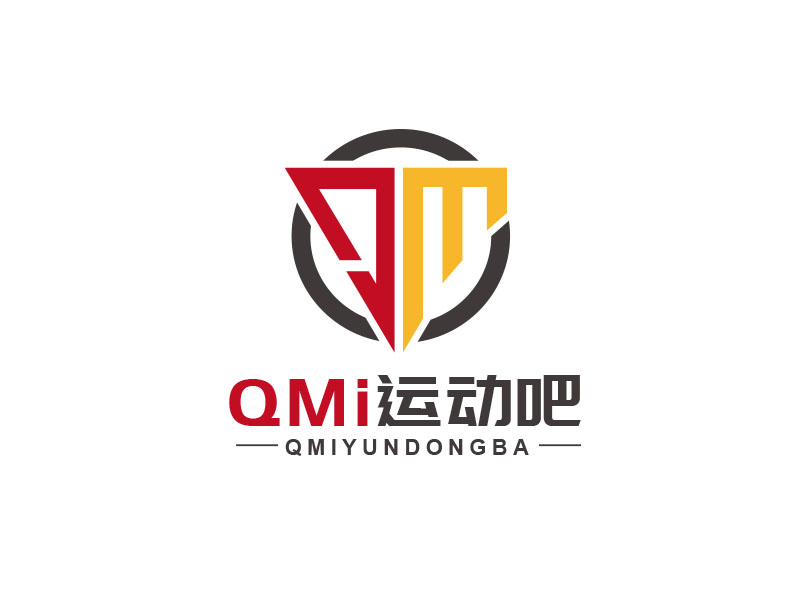 朱红娟的QMIsport全民健身logo设计