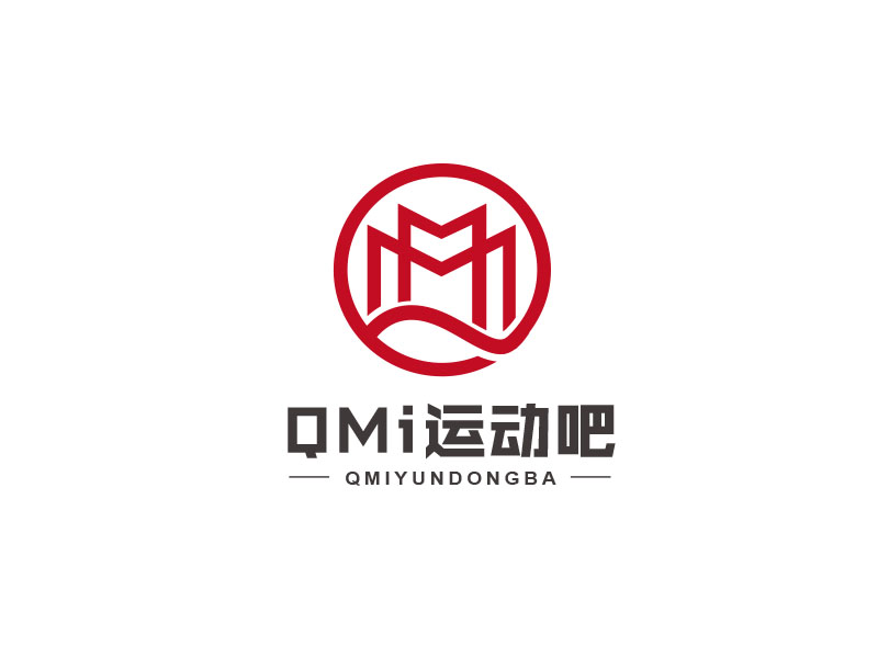 朱红娟的QMIsport全民健身logo设计