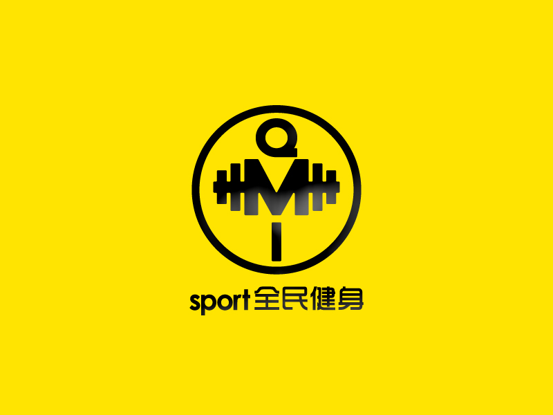 马丞的QMIsport全民健身logo设计
