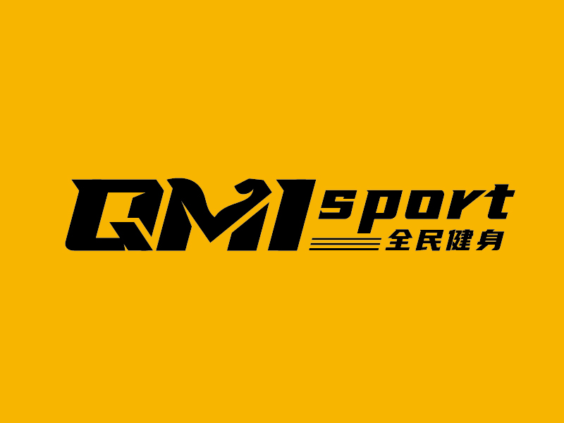 王涛的QMIsport全民健身logo设计