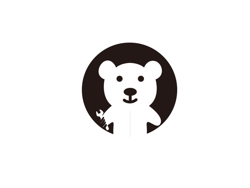 朱红娟的熊熊养、熊大养、熊二养logo设计
