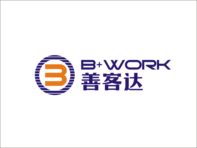 梁宗龙的B+WORK  善客达logo设计