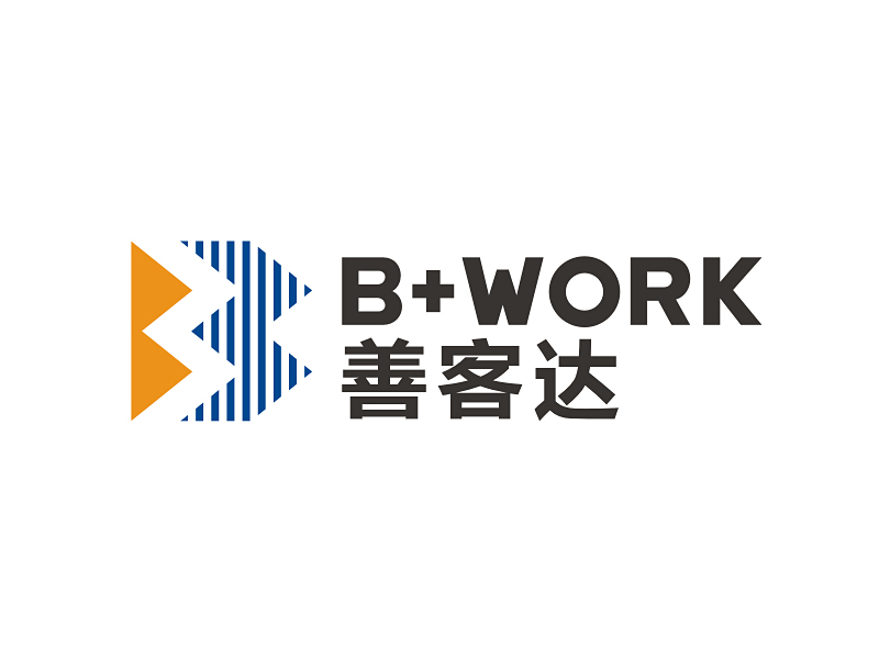 吴世昌的B+WORK  善客达logo设计