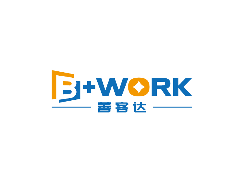 王涛的B+WORK  善客达logo设计