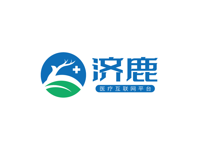 张俊的济鹿logo设计