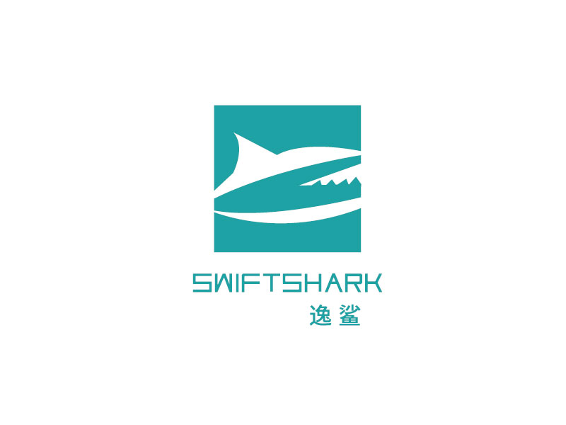 李宁的逸鲨swiftsharklogo设计