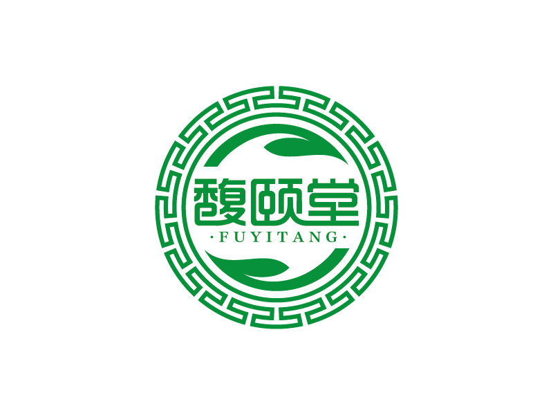 王涛的馥颐堂茶叶logo设计