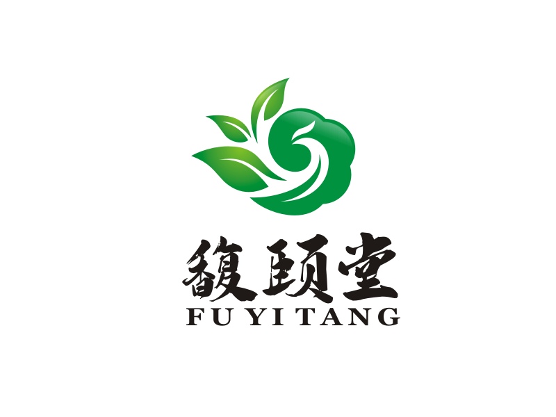 梁宗龙的馥颐堂茶叶logo设计