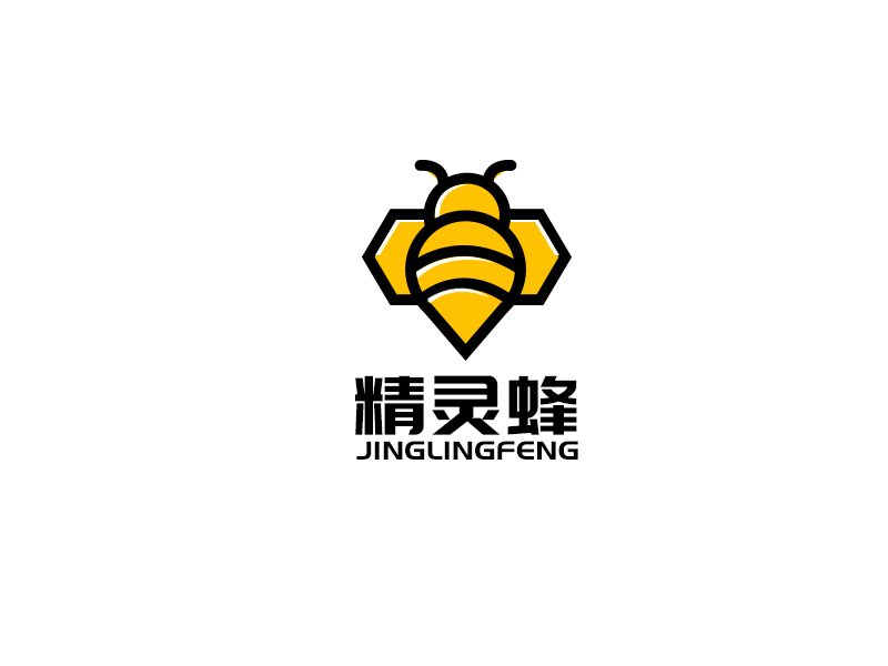 余亮亮的精灵蜂logo设计