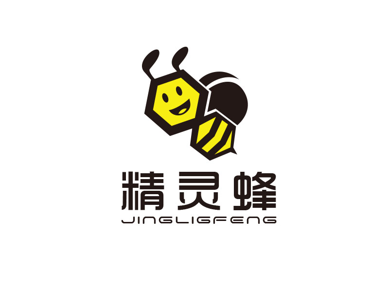 朱红娟的精灵蜂logo设计