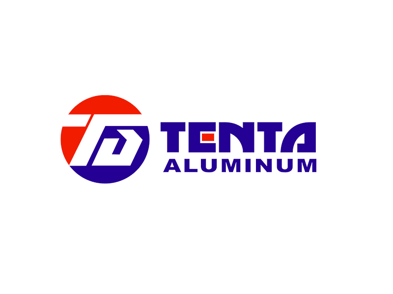 李杰的天达铝业 Tenta Aluminumlogo设计