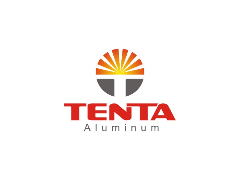 李泉辉的天达铝业 Tenta Aluminumlogo设计