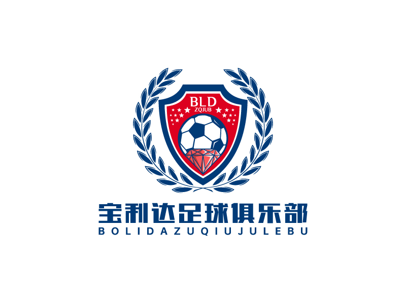 马丞的宝利达足球俱乐部logo设计