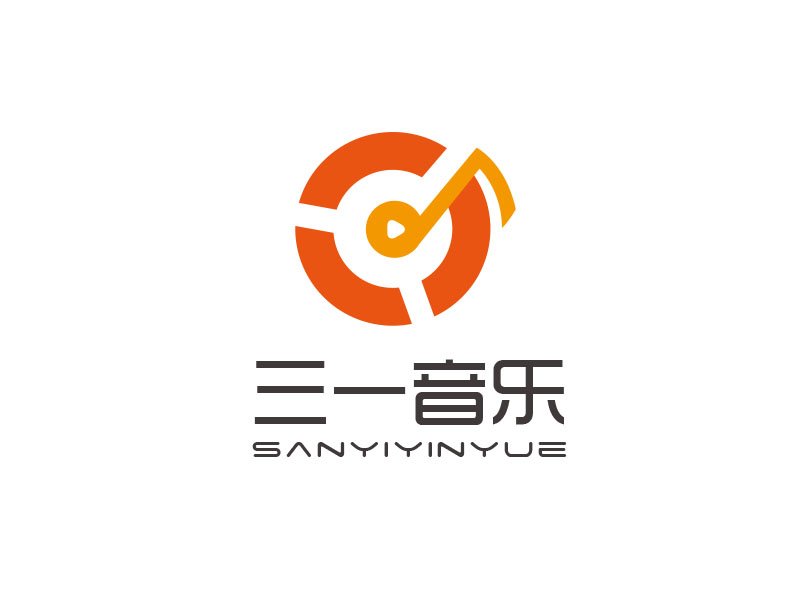 朱红娟的三一音乐logo设计