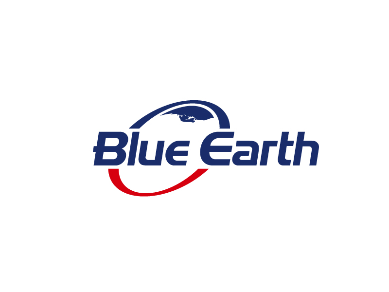 张俊的Blue Earth劳保用品行业logo设计