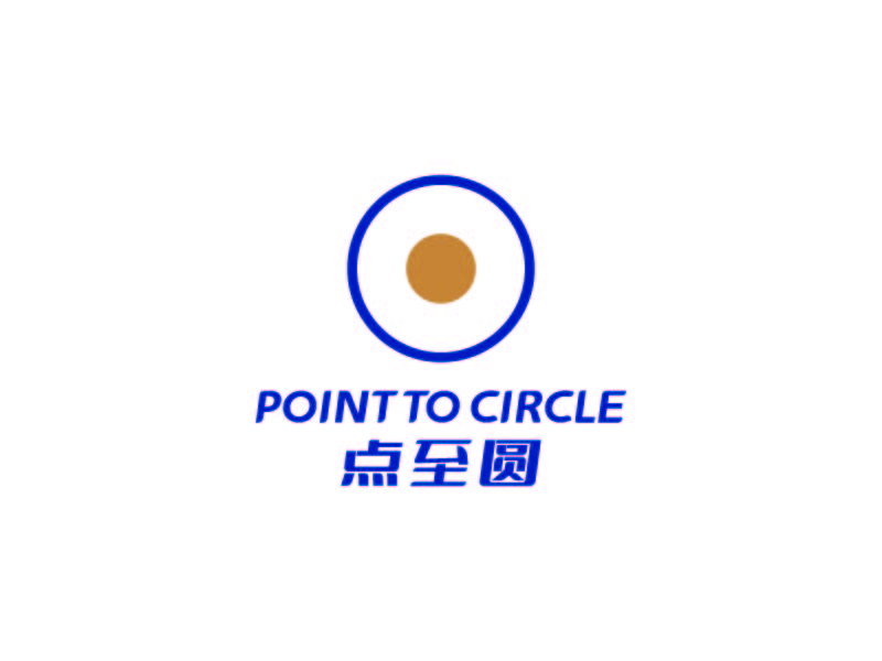 魏娟的点至圆logo设计