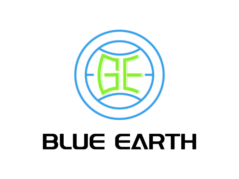 魏娟的Blue Earth劳保用品行业logo设计