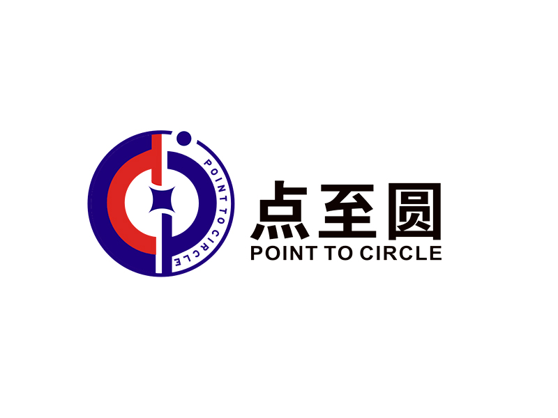 李杰的点至圆logo设计