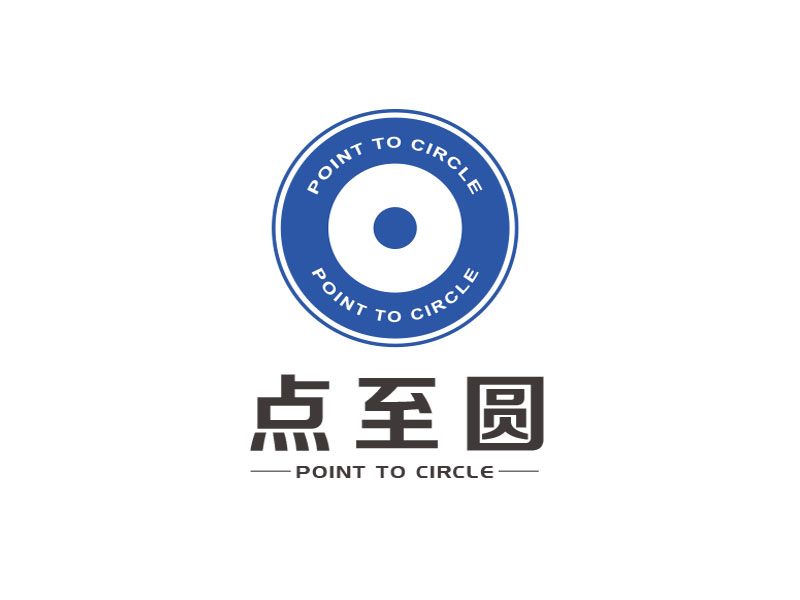 朱红娟的点至圆logo设计