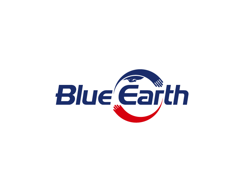 张俊的Blue Earth劳保用品行业logo设计