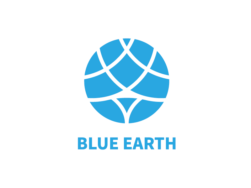 李宁的Blue Earth劳保用品行业logo设计