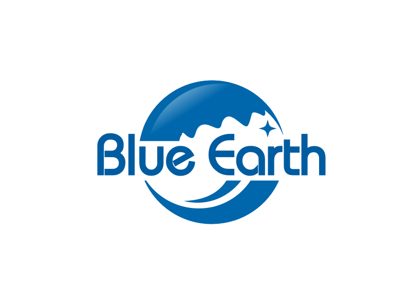 梁宗龙的Blue Earth劳保用品行业logo设计