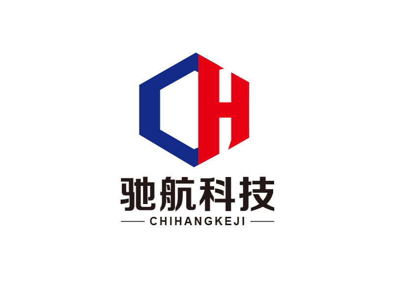 朱红娟的驰航科技logo设计