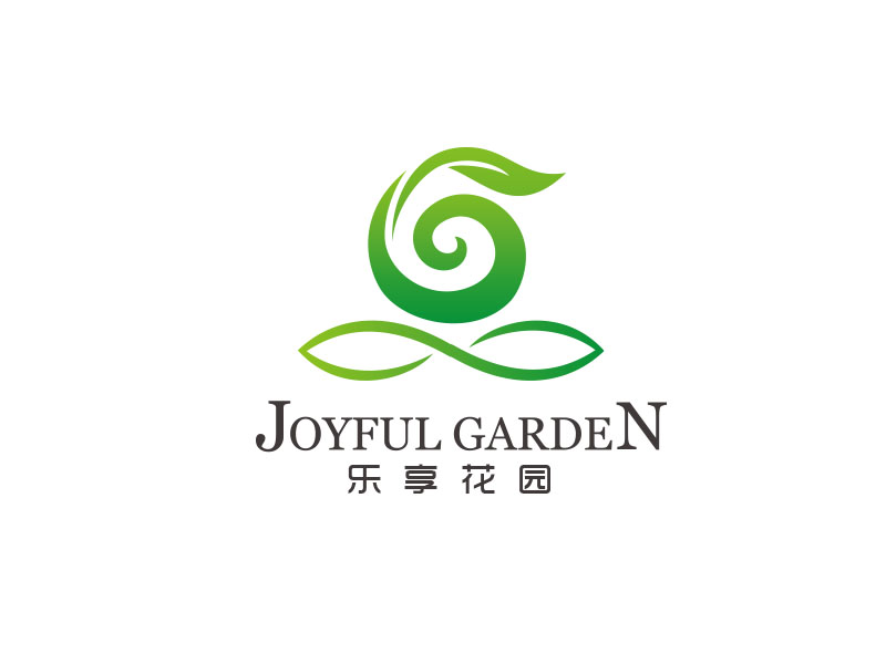 朱红娟的JOYFUL GARDEN/乐享花园logo设计