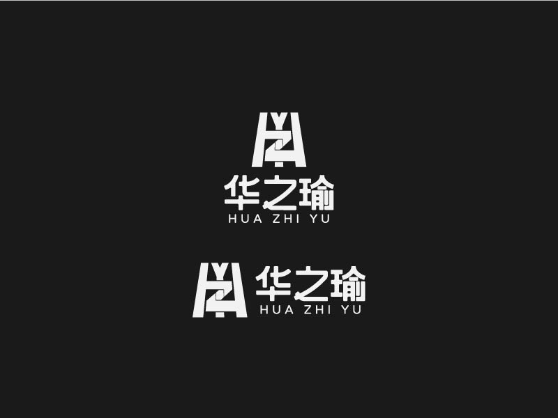 张自强的华之瑜新材料科技有限公司logo设计