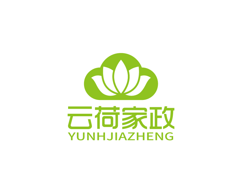 张俊的上海云荷家政服务有限公司logo设计
