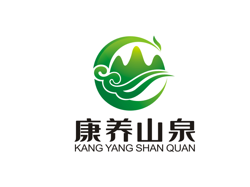 梁宗龙的康养山泉logo设计
