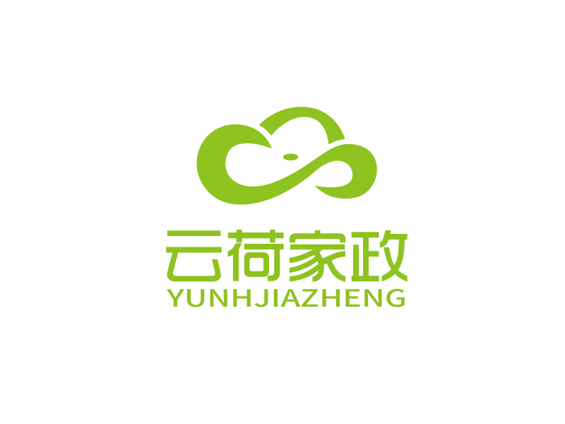 张俊的上海云荷家政服务有限公司logo设计