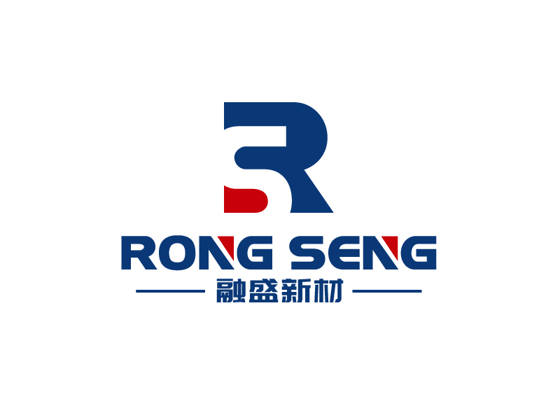 张俊的融盛新材 RONG SENGlogo设计