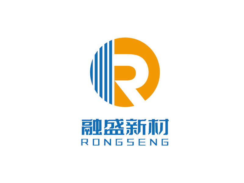 李宁的融盛新材 RONG SENGlogo设计