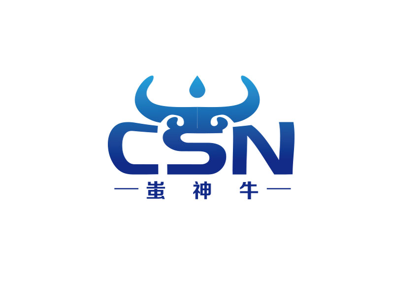 朱红娟的蚩神牛logo设计