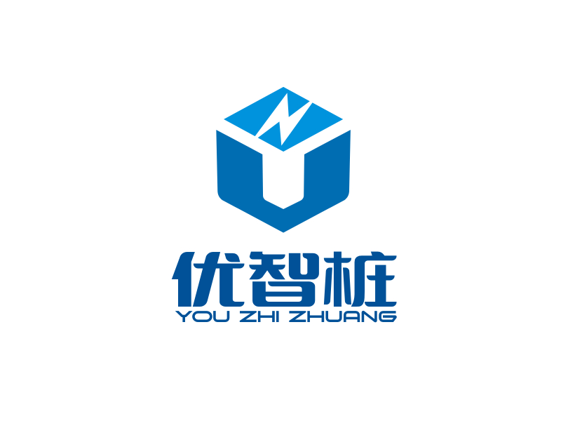梁宗龙的优智桩logo设计
