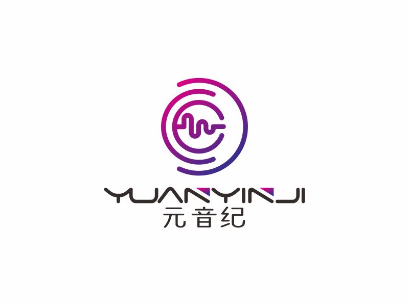 何嘉健的元音纪logo设计