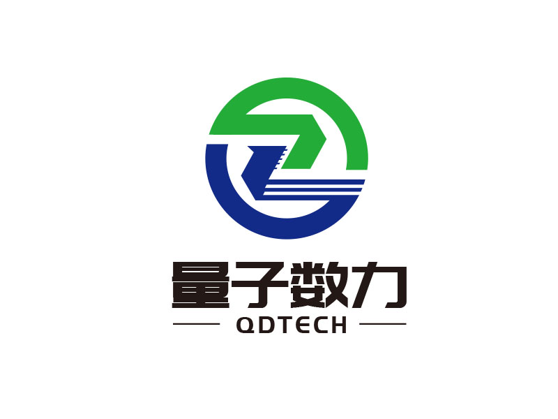 朱红娟的量子数力科技有限公司logologo设计