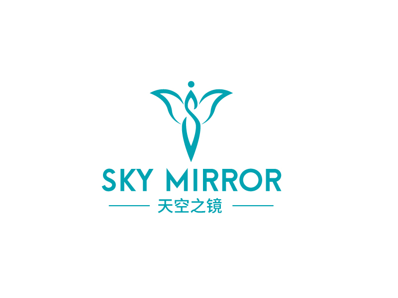 张俊的天空之镜 Sky MIrrorlogo设计