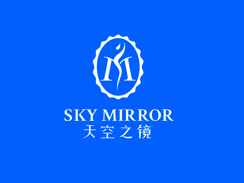 李杰的天空之镜 Sky MIrrorlogo设计