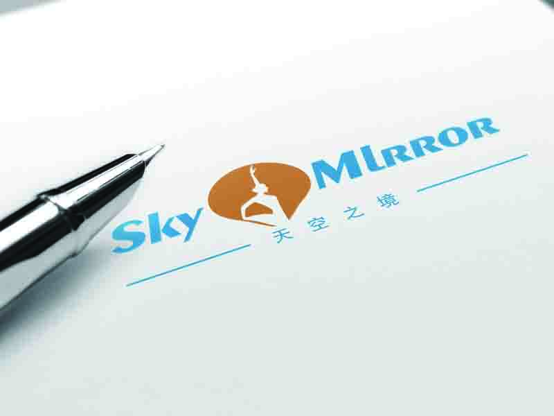私享者的天空之镜 Sky MIrrorlogo设计