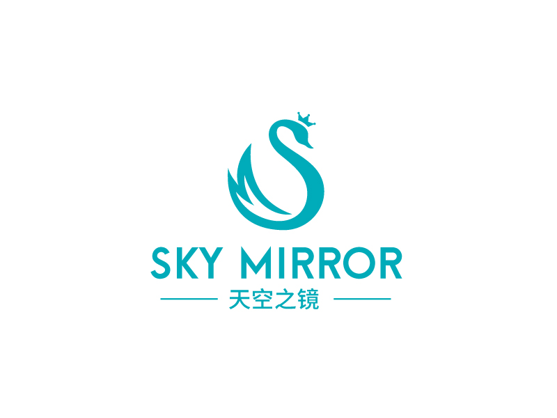 张俊的天空之镜 Sky MIrrorlogo设计