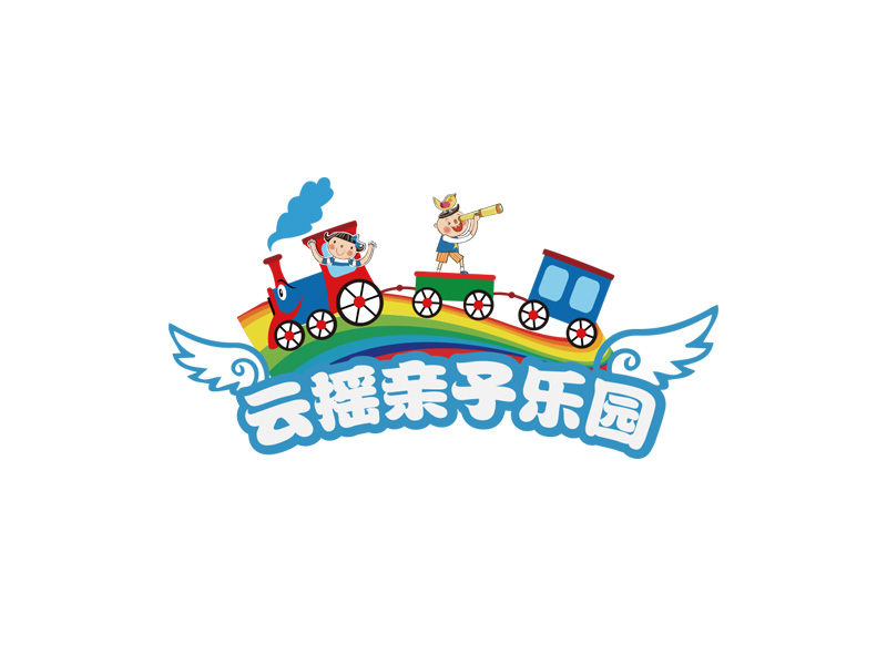 秦光华的云摇亲子乐园logo设计