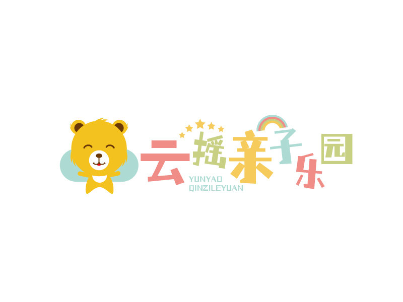 张俊的云摇亲子乐园logo设计