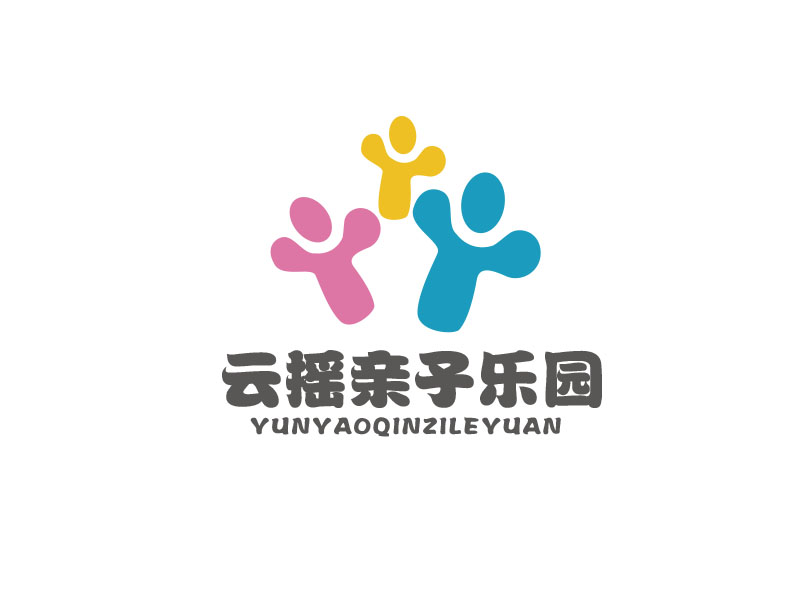 朱红娟的云摇亲子乐园logo设计