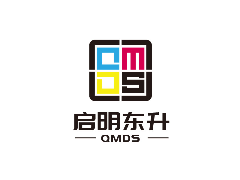 朱红娟的北京启明东升印刷设计有限公司logo设计