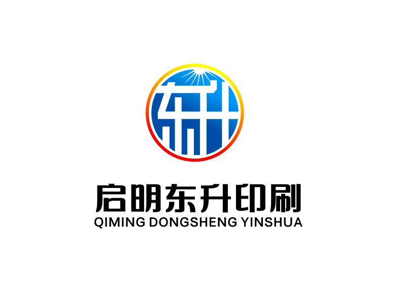 李杰的北京启明东升印刷设计有限公司logo设计