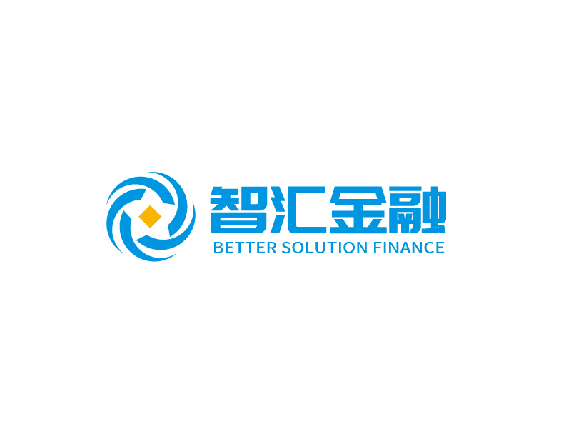 张俊的智汇金融 better solution financelogo设计