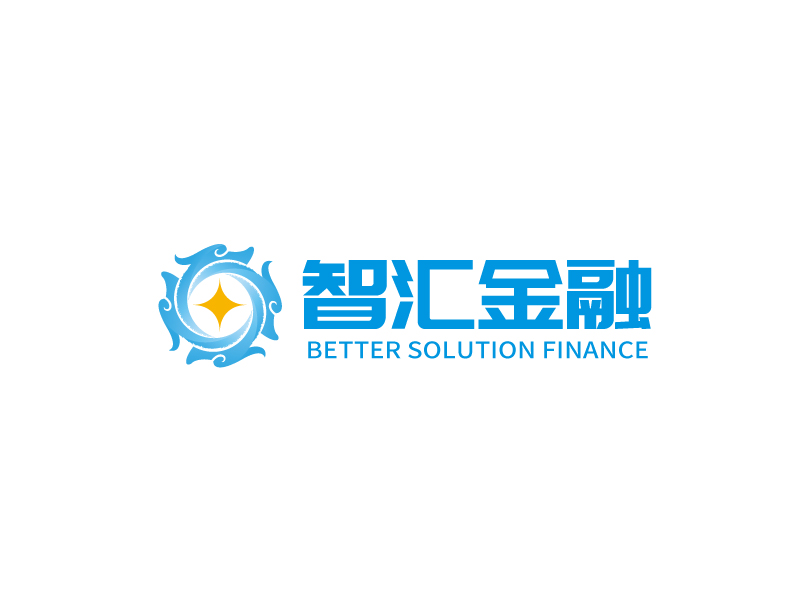 张俊的智汇金融 better solution financelogo设计