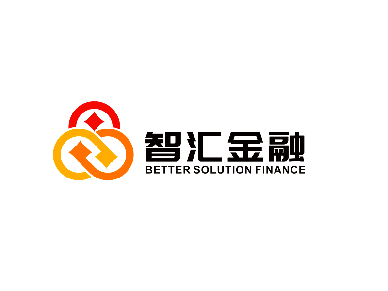 李杰的智汇金融 better solution financelogo设计
